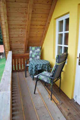 Balcony/terrace, Ferienwohnung Zetzhirsch in Loipersdorf