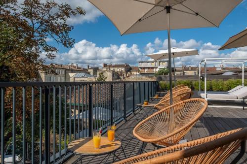 Balcony/terrace, Le Palais Gallien Hotel & Spa near Brasserie le Johnston