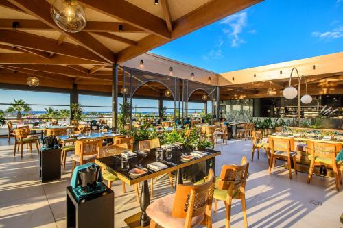 Restaurant, Stella Palace Aqua Park Resort in Crete Island