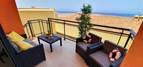 Ferienwohnung INFINITY VIEW - Caleta Fuste, max 8 Personen - Meerblick - Glasfaserinternet in Caleta De Fuste