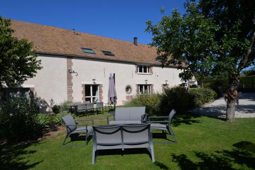 Gîte LA MELINOTHE - 12 personnes - Grand gîte de charme indépendant 5 étoiles - Location saisonnière - Paisy-Cosdon