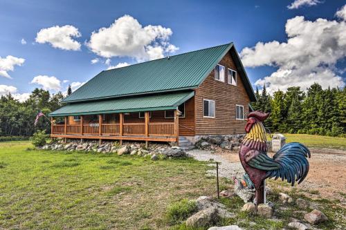 . Greystone Lodge Off-the-Grid Hunting Cabin