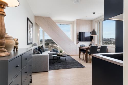MJOS TOWER Apartment - Lovely city view in Ringsaker