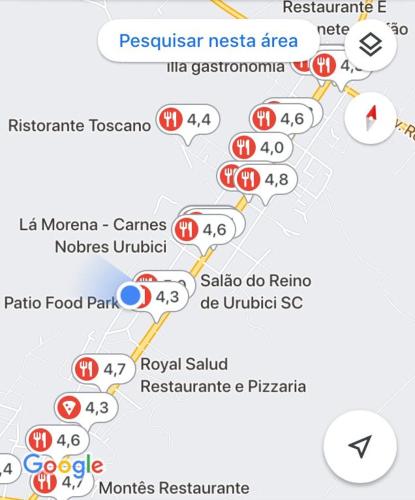 Casa aconchegante no centro de urubici.