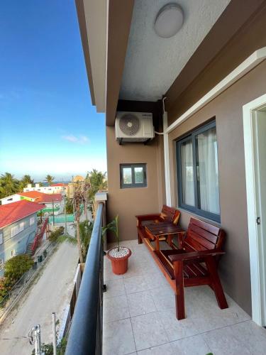 Chambre double, balcon