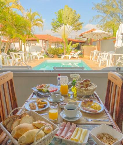 طعام و مشروبات, Pousada Jardim de Buzios in فورموس بيه