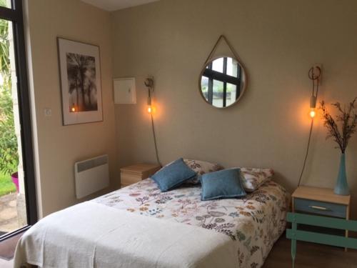 Chambre dans dépendance Maison de Ville + abri vélos - Pension de famille - Saumur