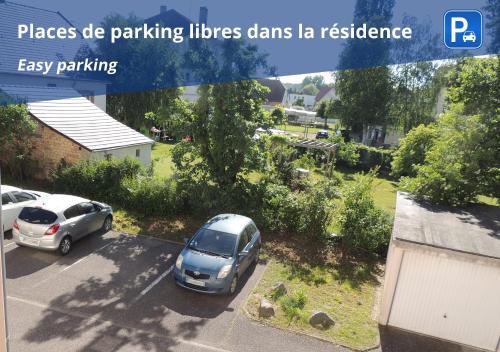Appart'AZUR Haguenau - Proche Gare au calme - Wifi - Lit confort - Parking facile et gratuit