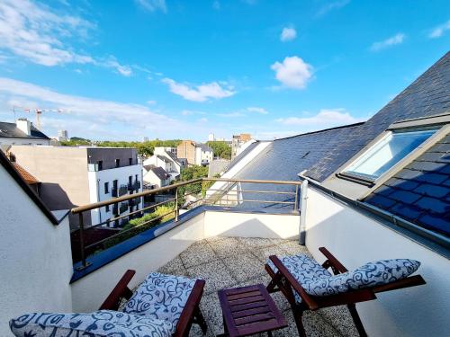Chambre avec terrasse privative
