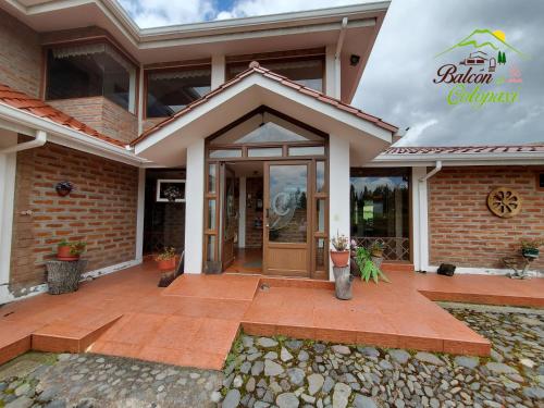 A szálláshely kívülről, Balcon al Cotopaxi Hosteria in Rumipamba
