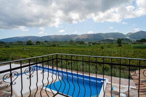 ระเบียง/ชานเรือน, Aneli Luxury Villas - Villa Semeli in อาร์กูดิ