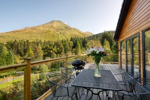 Stunning 5 star chalet with loch views