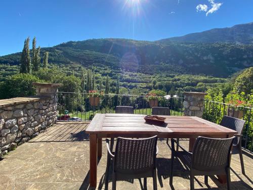 Uitzicht, Casa Sansón (Casa Sanson) in Castanesa