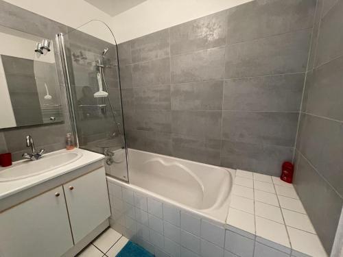Appartement Le Temple Auxerre Centre Ville - 화장실