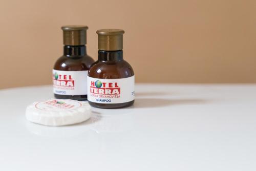 浴室, Hotel Terra in 上奧里亞霍維察