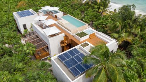 . Beachfront Villa at Tulum