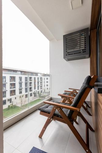 Belgrade Zemun Luxury - Comfortable, workspace, quiet, free parking, Netflix 4-Star Single Room lobby