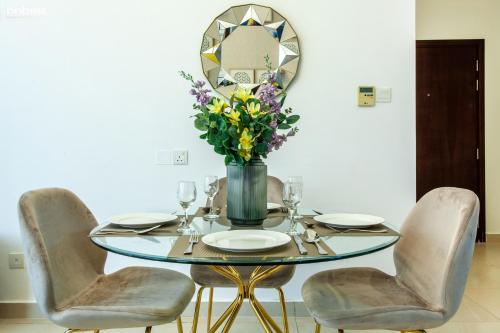 bnbmehomes | Elegant Apt In Al Barsha South-613 - image 9