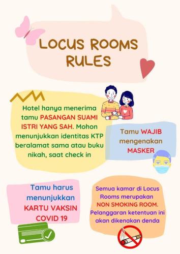 Facilities, Locus Rooms in Buahbatu