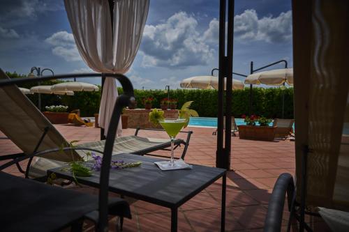 Aussicht, Villa Curina Resort in Castelnuovo Berardenga