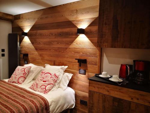 Chambre double, bain à remous