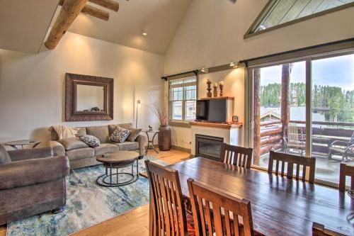 Ski-InandSki-Out Condo with Hot Tub and Mtn Views! in Big Sky, USA