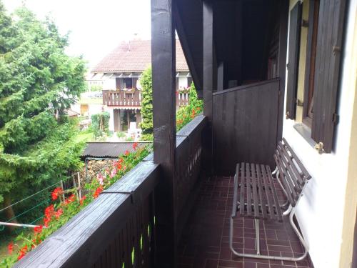 ระเบียง/ชานเรือน, Gastehaus Sonnleit`n in เลงกริส