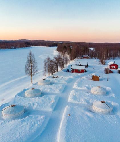 Exterior view, Yurt District in Tapio