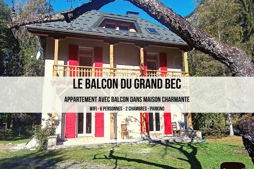 Le Balcon du grand bec - Location saisonnière - Planay