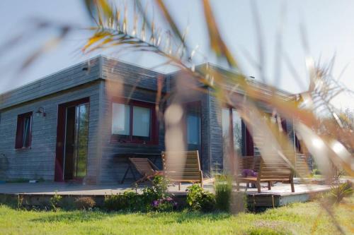Wooden house in Crozon, Brittany gîte à louer Kerret