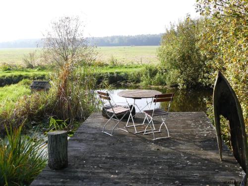 "Balmgarten" im Naturpark Usedom, Bio Solarhaus mit großem Garten