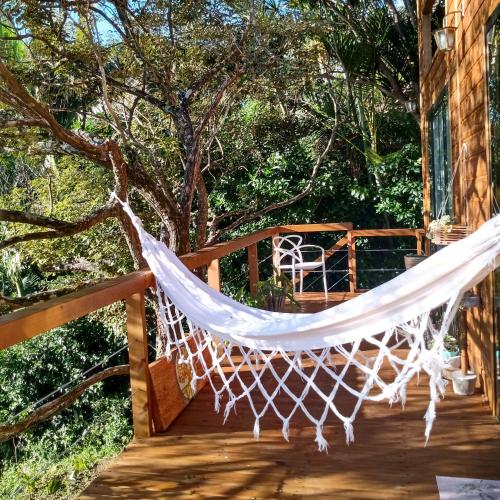 Casa temporada à 800m da praia Floripa vista pro mar