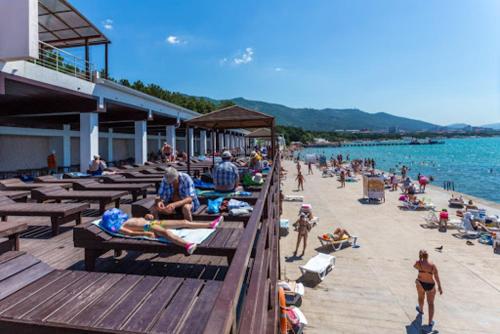 Гостиницы рядом с Пляжем санатория Красная Талка в Геленджике: низкие цены 2024 