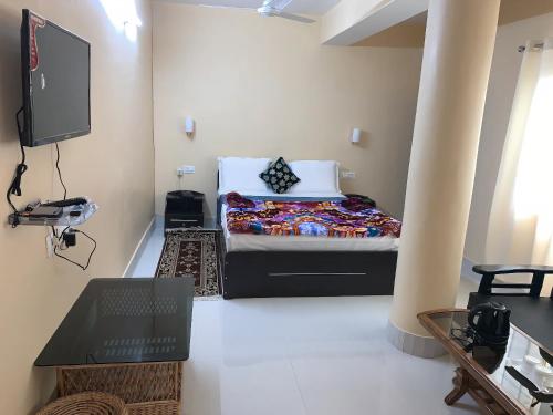 1 double bed