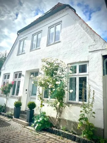 Fischerhuus in Eckernförde, Deutschland