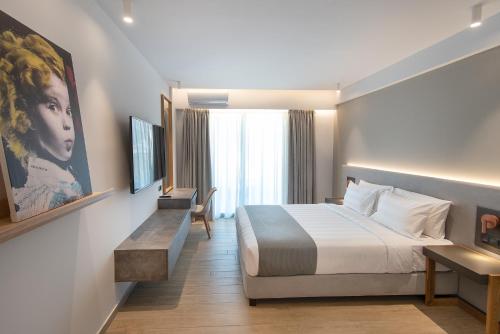 1 double bed