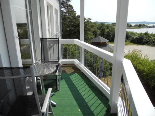 Balkons/terase, Haus Seeblick Insel Rugen in Līcova