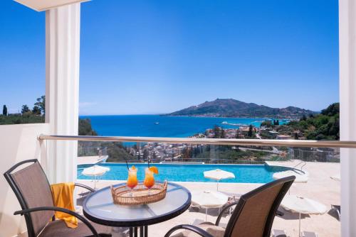 parveke/terassi, Avalon Hotel in Zakynthos Island