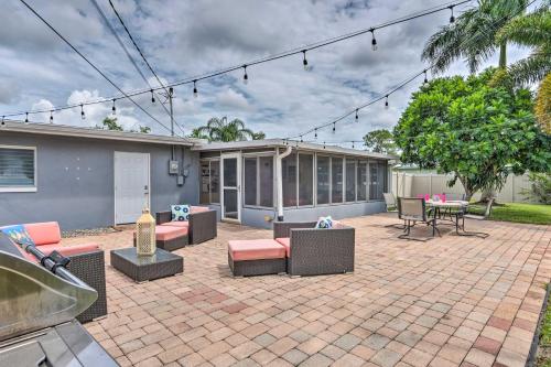 Colorful Fort Myers Home with Sunroom and Patio!