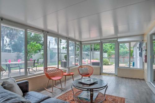 Colorful Fort Myers Home with Sunroom and Patio!