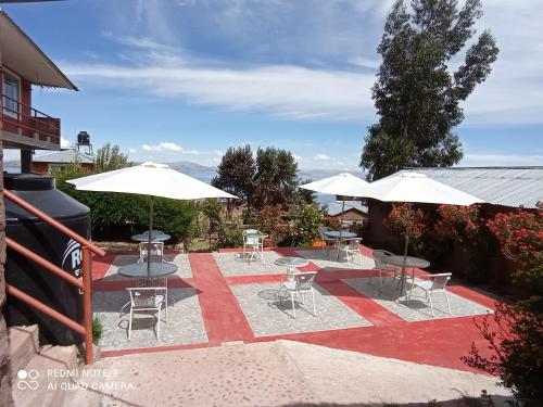 Balkons/terase, Hospedaje y Restaurante Saywa in Llachon