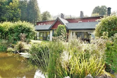 Thüringer Waldidyll in Brotterode, Deutschland