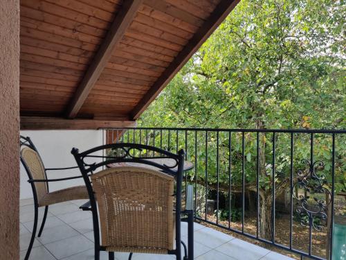 Balcony/terrace, Dali Apartment Szentendre in Szigetmonostor