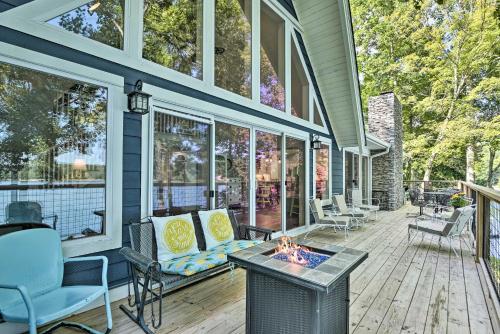 . Renovated Lakeside Home w/ Private Boat Dock!