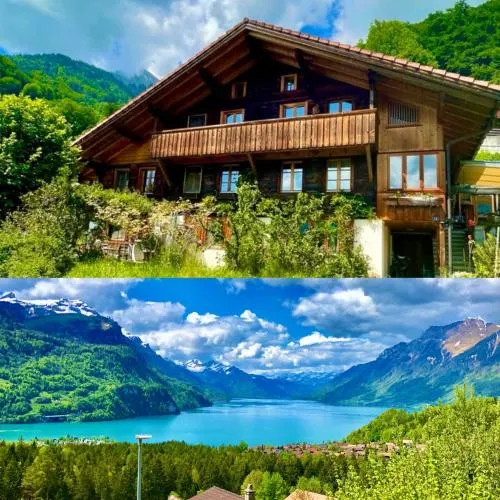 Charmant Chalet mit See und Bergsicht in Hofstetten , Schweiz
