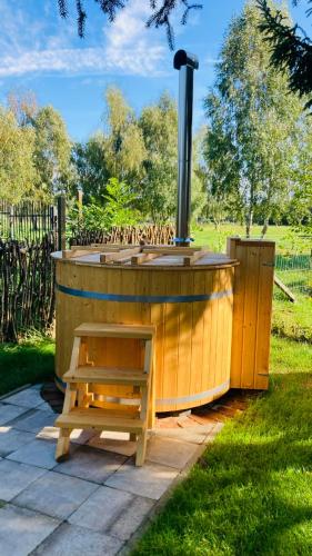 Sauna, Agroturystyka W Jabloniowym Sadzie in Nowy Kraków