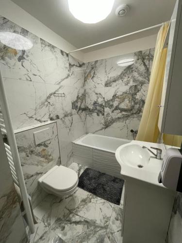 Bathroom, Ubytovani - Prazdninovy Dum in Harrachov