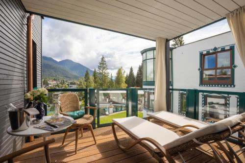 View, Alpin Resort Sacher in Seefeld