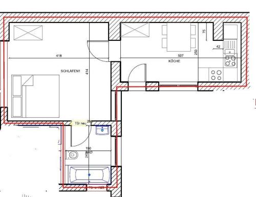 Apartment in der Altstadt 18.8km von Jatznick entfernt