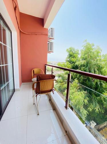 balkon/terras, JANO HOUSE AppartHôtel (JANO HOUSE AppartHotel) in Djibouti